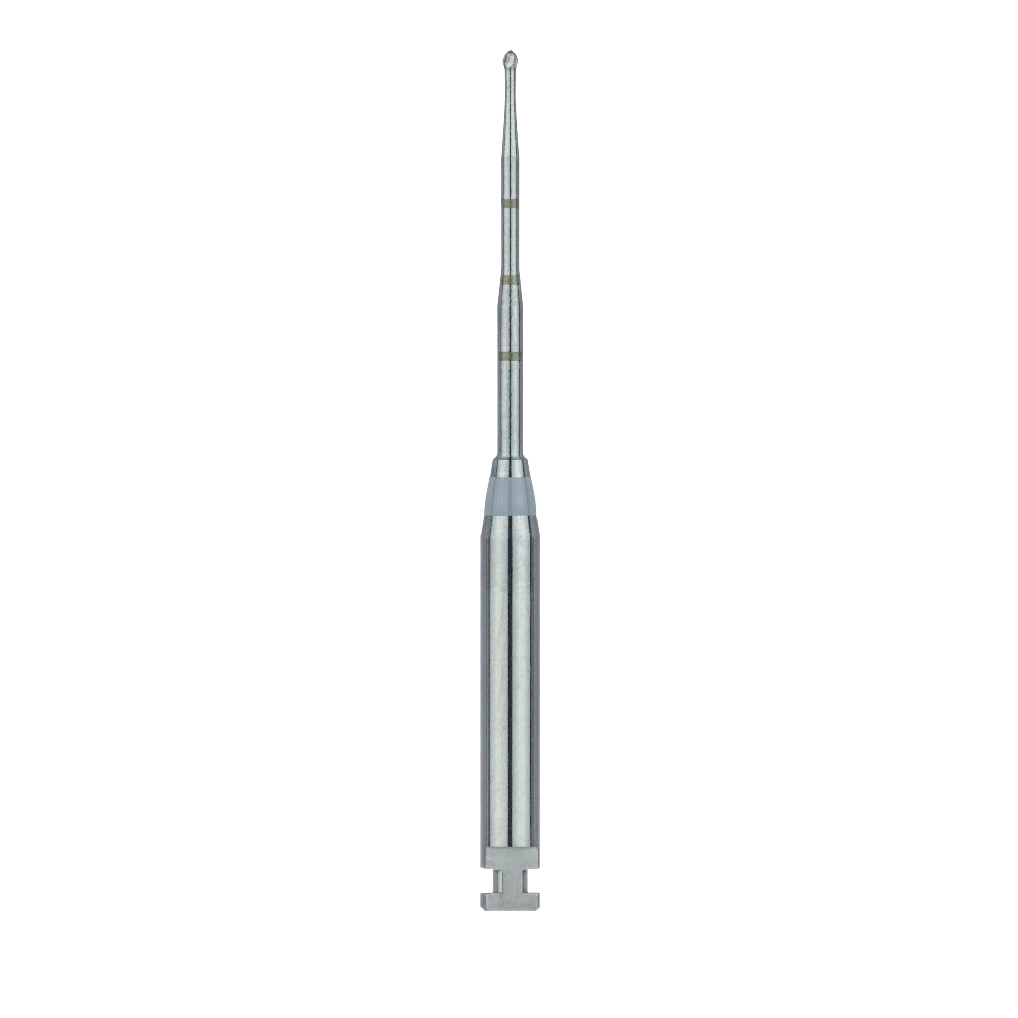 HM191A-006-RAXL Long Neck Endo Access Bur, Carbide Cutting Tip, Round, 0.6mm Ø, Length 34mm, RA