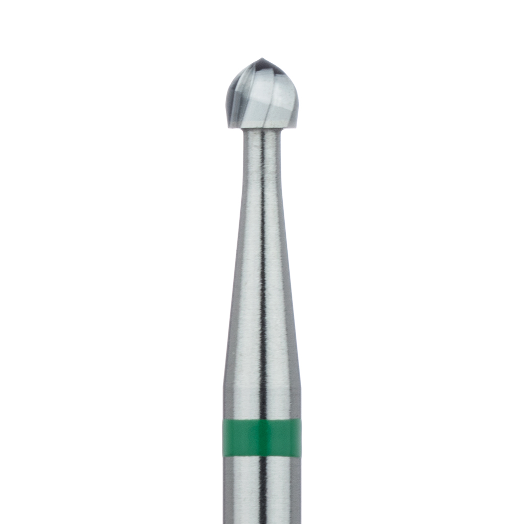 HM1S-023-RAL Operative Carbide Bur, Special Fluting Round, US#8S, 2.3mm Ø, RAL