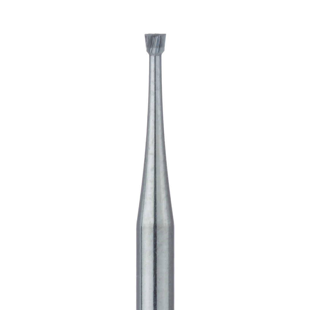 HM2-008-FG Operative Carbide Bur, Inverted Cone, US#34, 0.8mm Ø, FG