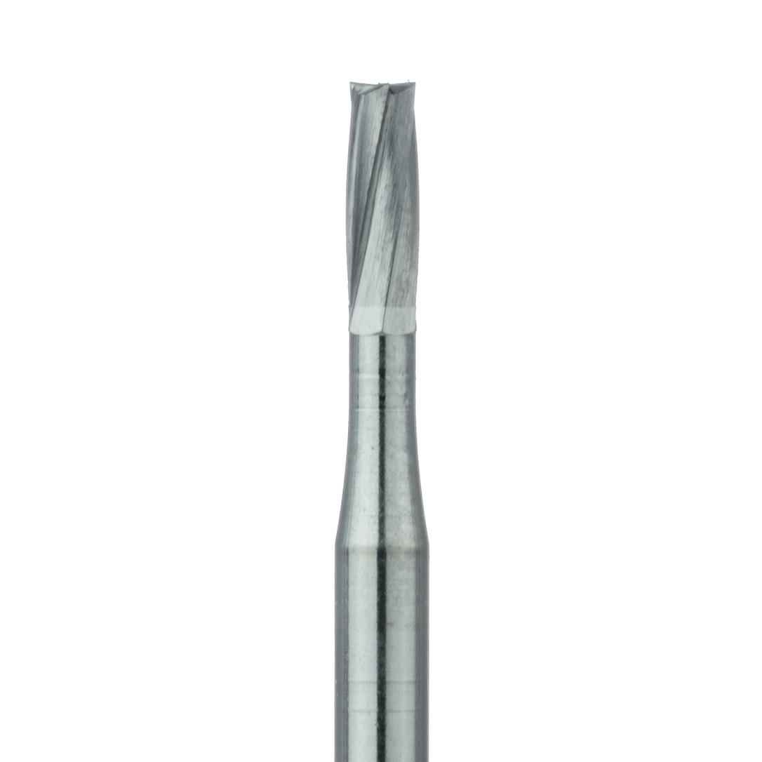 HM21-012-FG Operative Carbide Bur, Straight Fissure, US#58, 1.2mm Ø, FG