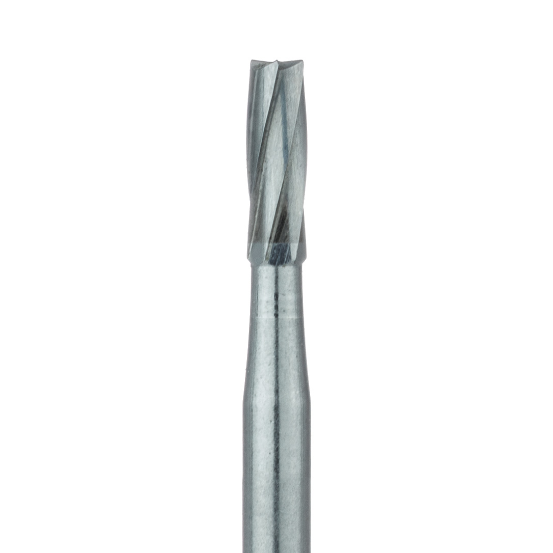 HM21-014-FG Operative Carbide Bur, Straight Fissure, US#59, 1.4mm Ø, FG