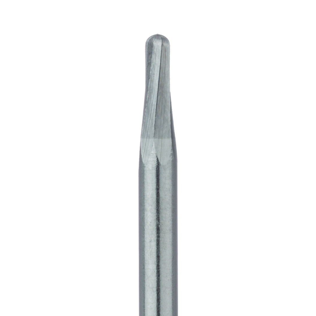 HM23R-016-FG Operative Carbide Bur, Round End Taper, US#1172, 1.6mm Ø, FG