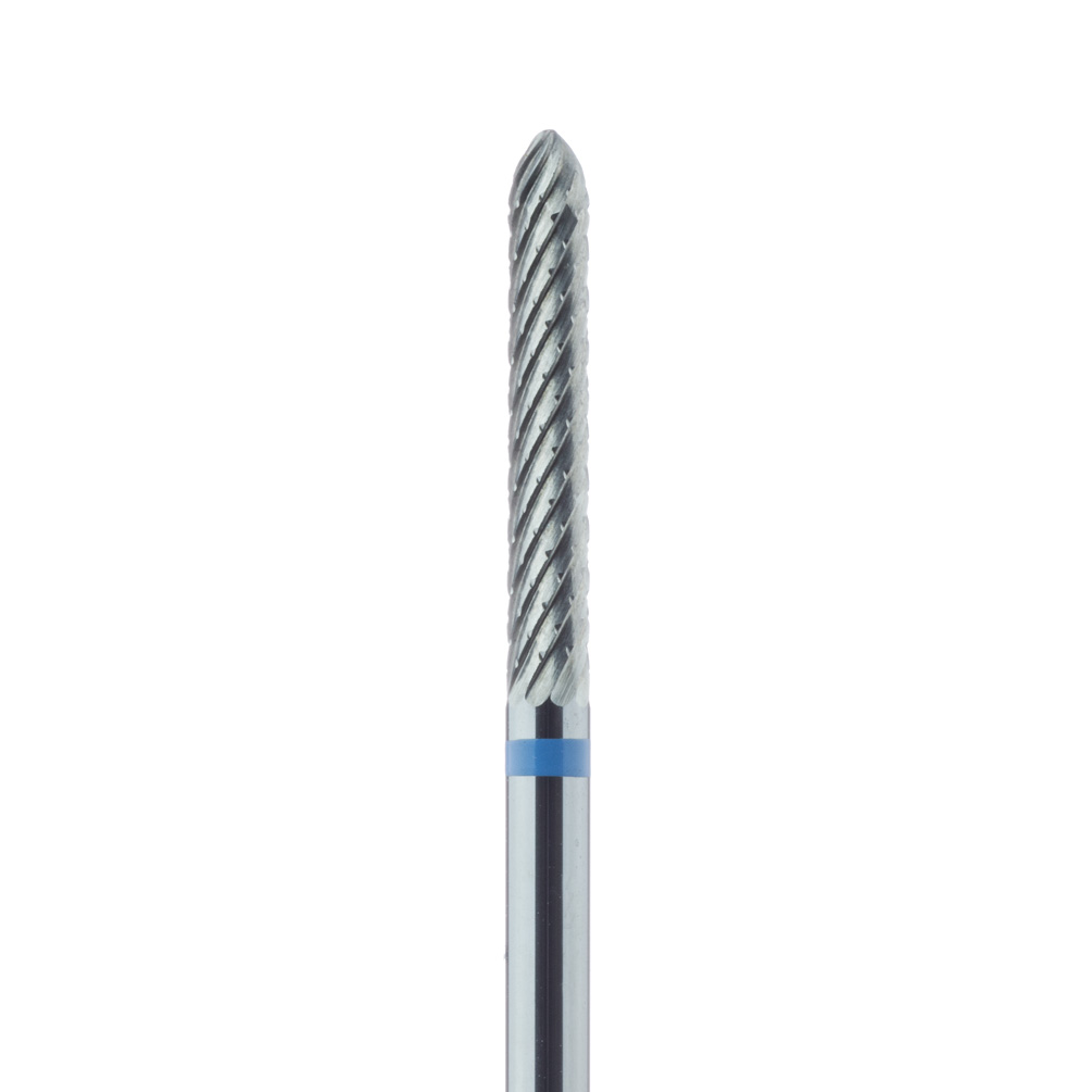 HM487GX-023-HP Carbide Cutter, Medium, Cross Cut, Bevel Tip, 2.3mm Ø, HP