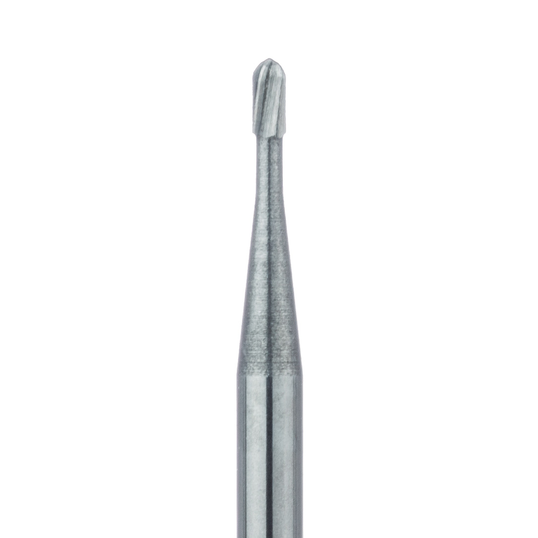 HM7-008-SS Operative Carbide Bur, Pear, 0.8mm US#330 SS