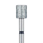 837H-050-HP Long Cylinder Diamond Bur, 5mm Ø, Super Coarse, HP