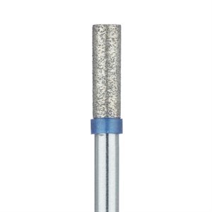 837S-027-HP Long Cylinder Diamond Bur, Sintered, 2.7mm Ø, Medium, HP