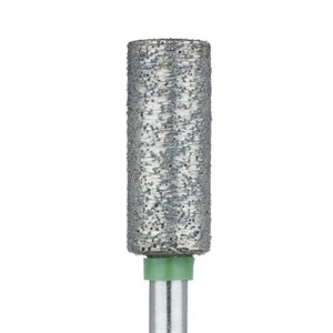 837SG-050-HP Long Cylinder Diamond Bur, Sintered, 5mm Ø, Coarse, HP