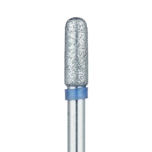 838S-031-HP Round End Cylinder Diamond Bur, Sintered, 3.1mm Ø, Medium, HP