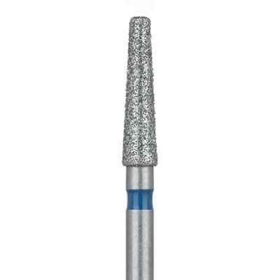 847W-020-FG Modified Shoulder Diamond Bur, 2mm Ø, 1.2mm Tip, Medium, FG