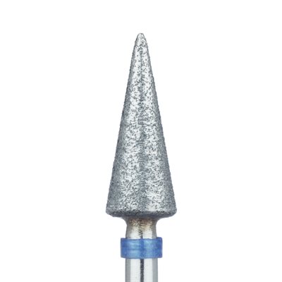 852S-050-HP Chamfer Diamond, Long Needle, Sintered, 5mm Ø, Medium, HP