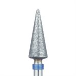 852S-050-HP Chamfer Diamond, Long Needle, Sintered, 5mm Ø, Medium, HP
