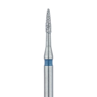 889L-010-FG Short Flame Diamond Bur, Interproximal Reduction, 1mm Ø, Medium, FG