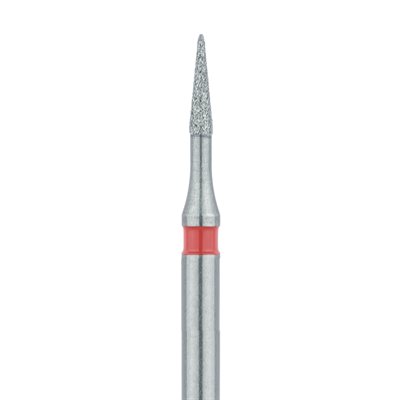 890F-010-FG Short Needle Diamond Bur, Interproximal Reduction, 1mm Ø, Fine, FG