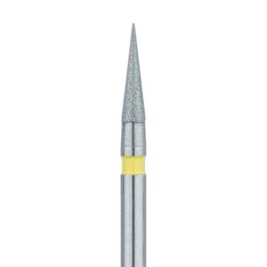 898C-014-FG Needle Diamond Bur, Interproximal Reduction, 1.4mm Ø, Extra Fine, FG