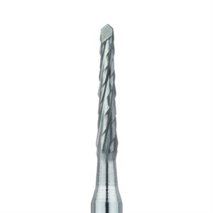 HM162A-016-HP Surgical Lindemann Carbide Bur, Cross Cut, 1.6mm Ø, Length 9mm, HP