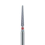 HM261PX-023-HP Laboratory Carbide Bur, Fine, Special toothing for PEEK, Round End Taper, 2.3mm Ø, HP