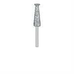 KD01G-050-HP Alveoplasty Diamond Bur, Conical With Cap, 5.0mm Ø, HP