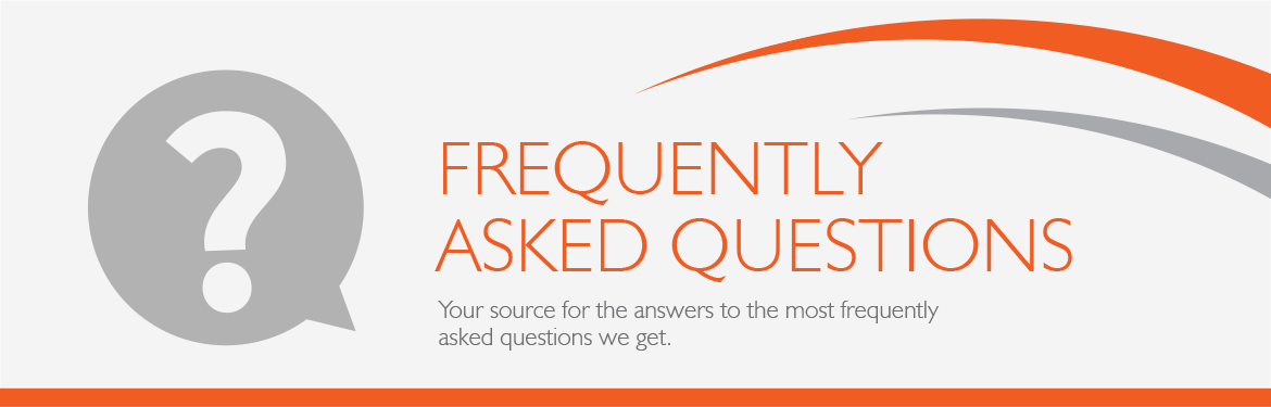 Frequently Asked Questions Bannner